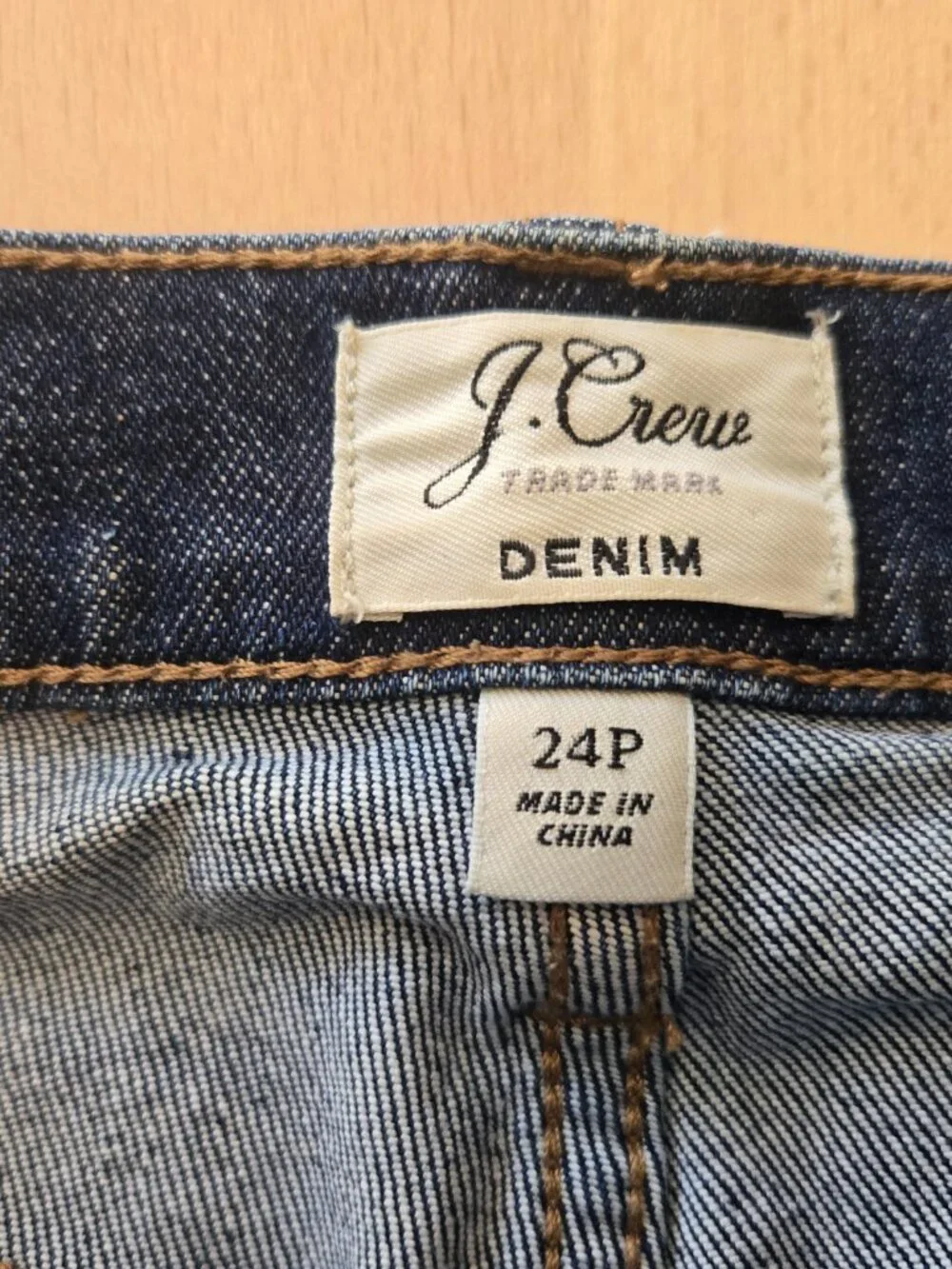 J.Crew Frayed Denim Skirt